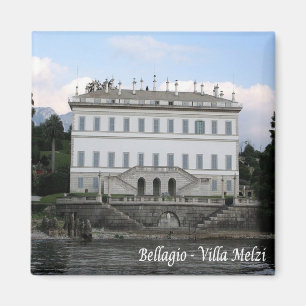 Aimant GAL008 BELLAGIO, Lac de Côme, Italie, Frigo