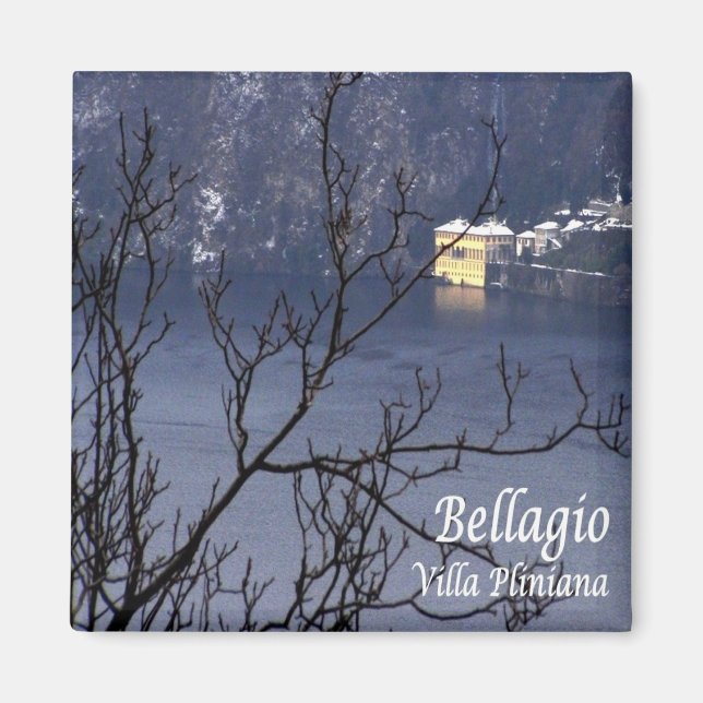 Aimant GAL011 BELLAGIO, Lac de Côme, Italie, Frigo (Devant)