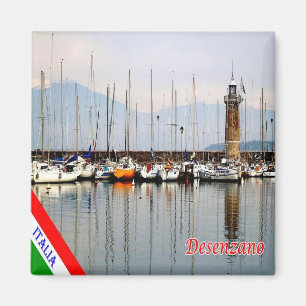 Aimant GAL034 DESENZANO, Lac de Garde, Italie, Frigo