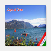 GAL061 LAC COMO, Vue, Italie, Réfrigérateur