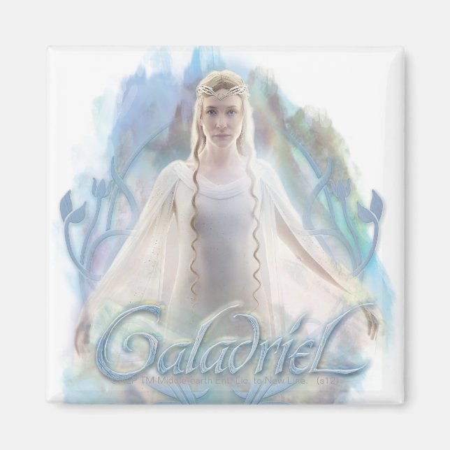Aimant Galadriel Avec Nom (Devant)