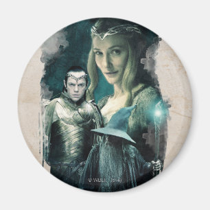 Aimant Galadriel, ELROND™, & Gandalf Graphic