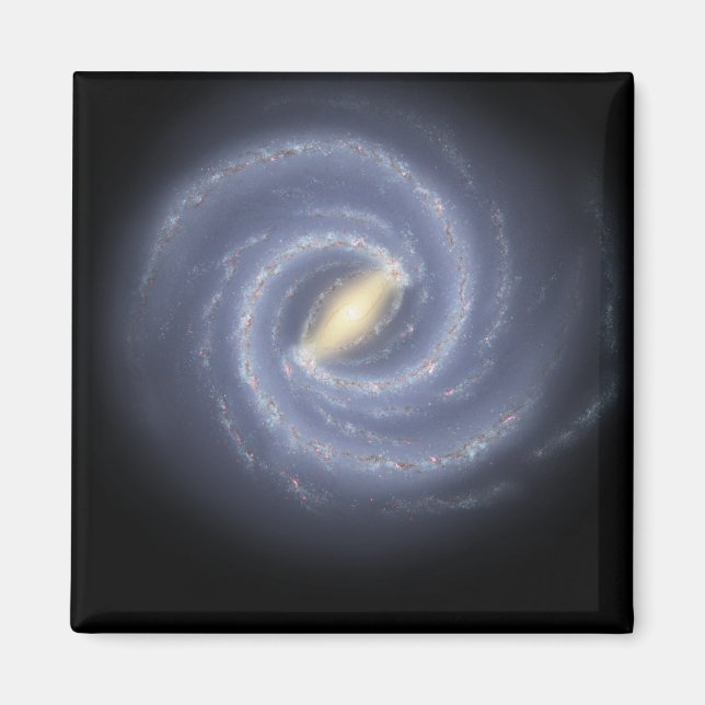 Aimant Galaxie de la Voie Lactée (Devant)