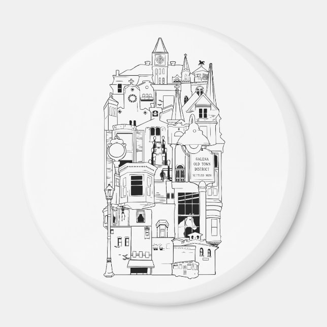 Aimant galena illinois collage (Devant)