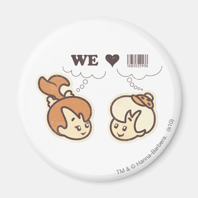 Aimant Galets et Bam Bam We Love (Devant)