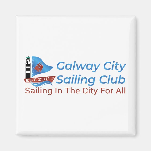 Aimant Galway City Sailing Club (Devant)