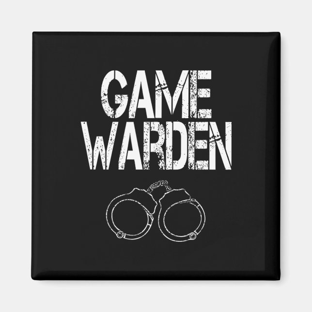 Aimant Game Warden menottes Lazy Costume Halloween (Devant)