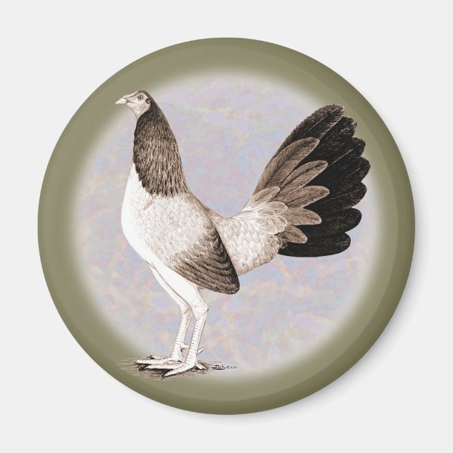 Aimant Gamecock : Hennie (Devant)