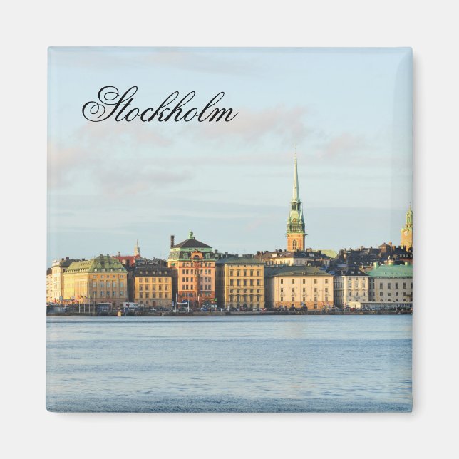 Aimant Gamla Stan à Stockholm, Suède (Devant)
