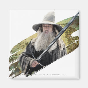 Aimant Gandalf With Sword Green