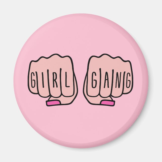Aimant gang de filles (Devant)