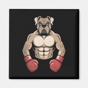 Aimant Gant de boxe pour chien Boxer Chiens de compagnie