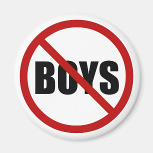 Aimant Garçon n'a pas permis l'aimant d'icône