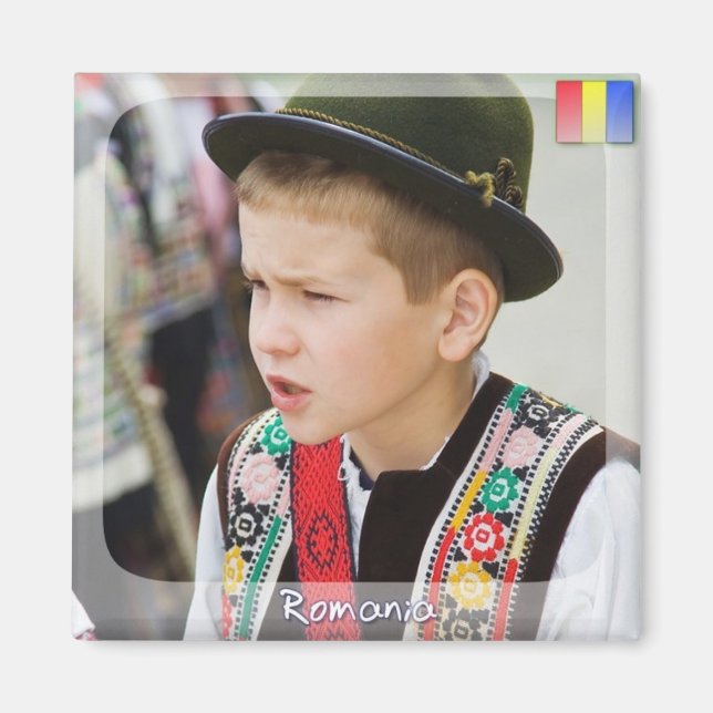 Aimant Garçon traditionnel (Devant)