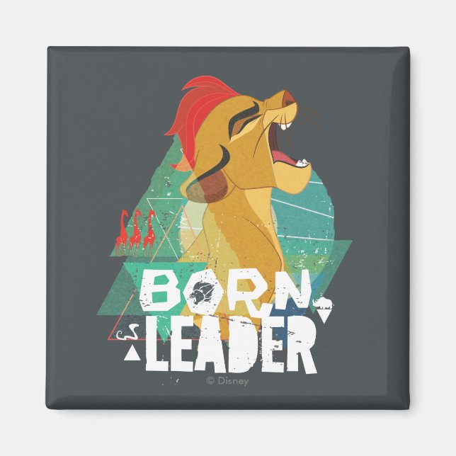 Aimant Garde-lions | Chef de famille Kion (Devant)