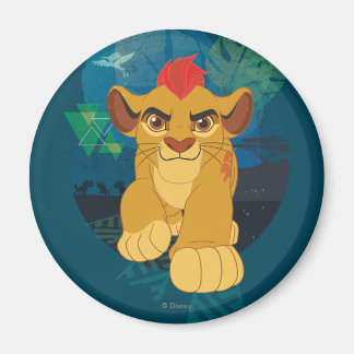 Aimant Garde-lions | Kion Safari graphique