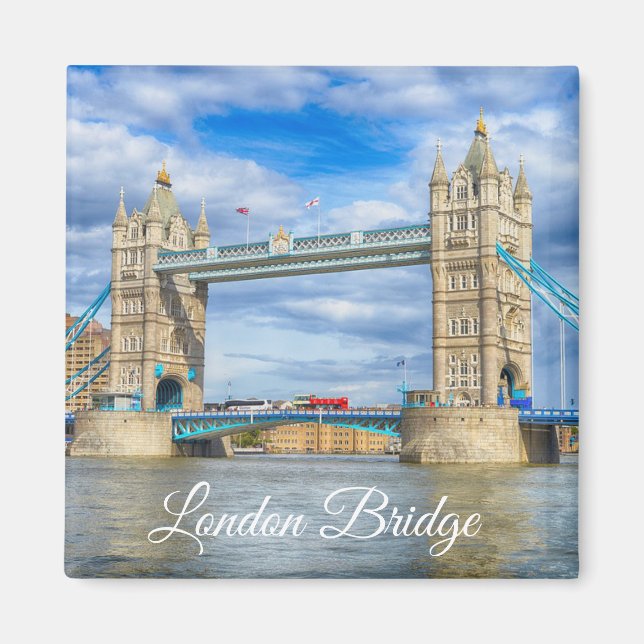 Aimant Garde-souvenir du pont de Londres (Devant)