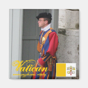 Aimant Garde suisse Vatican City cool design magnétique
