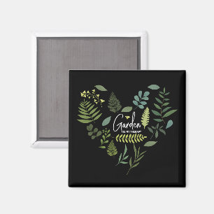 Aimant Garden Is My Therapy - Flower Garden Plantes amour
