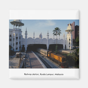 Aimant Gare ferroviaire, Kuala Lumpur, Malaisie