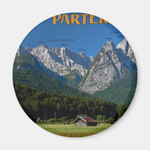 Aimant Garmisch - le Zugspitze et l'Alpspitze