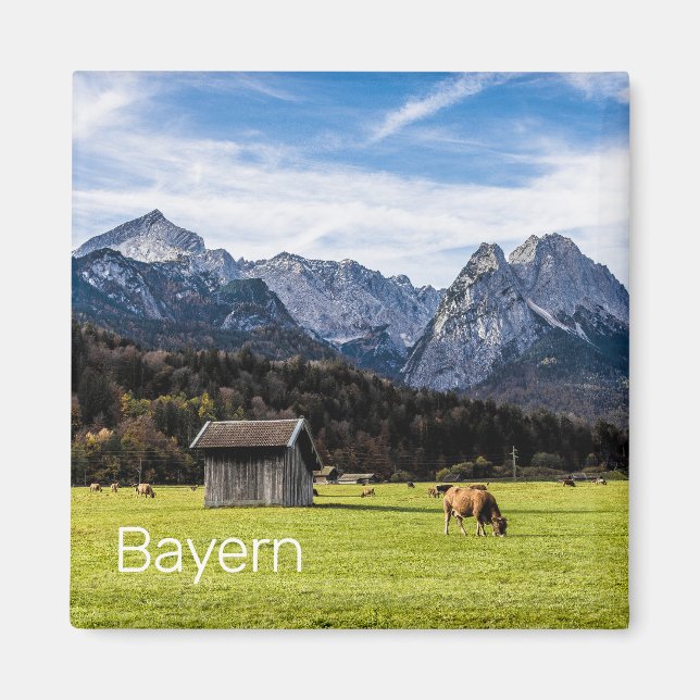 Aimant Garmisch Partenkirchen Alpes Bavière Allemagne (Devant)