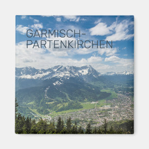 Aimant Garmisch-Partenkirchen Bavaria Alpes Panorama Cade