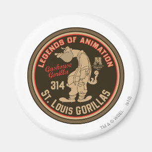 Aimant Gashouse Gorillas - Logo Feat. Pichet