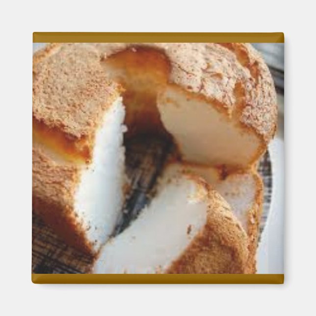 Aimant Gâteau alimentaire Angel fait maison (Devant)