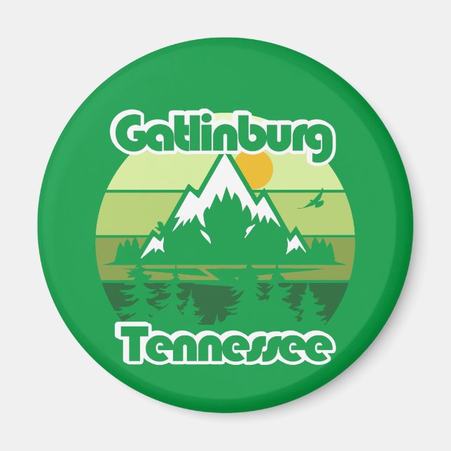 Aimant Gatlinburg Tennessee (Devant)