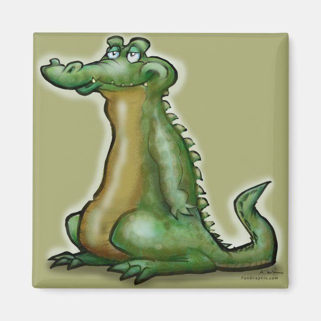 Aimant Gator Dude (Devant)