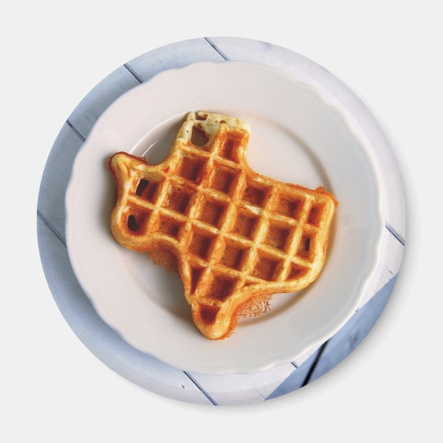 Aimant gaufre texane (Devant)