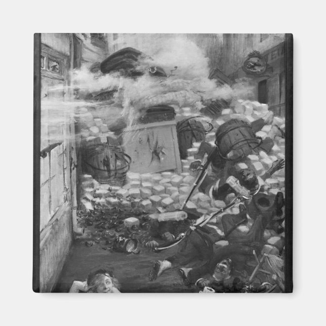 Aimant Gavroche Collecte de cartouches (Devant)