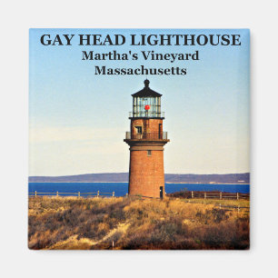 Aimant Gay Head Lighthouse, Martha's Vineyard MA