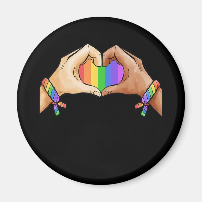 Aimant Gay Pride Clothing Lgbt Rainbow (Devant)