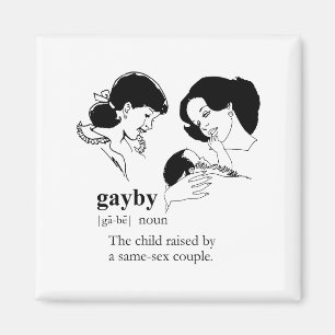 Aimant GAYBY (Lesbien)