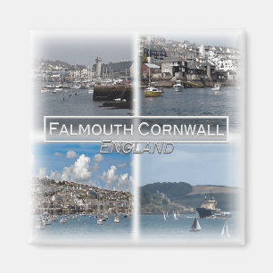 Aimant GB0139 Europe, Angleterre, Cornouailles, Falmouth,
