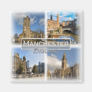 Aimant GB0140 Europe, Angleterre, Manchester, Fridge