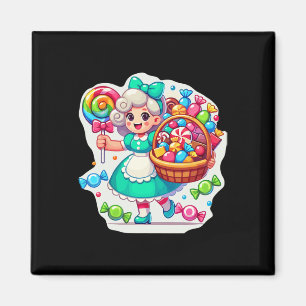 Aimant Géant Candy Land Jeu Crew Candy Land Costumes Adu