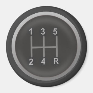Aimant Gear Shift Knoft pour Geeks Nerd