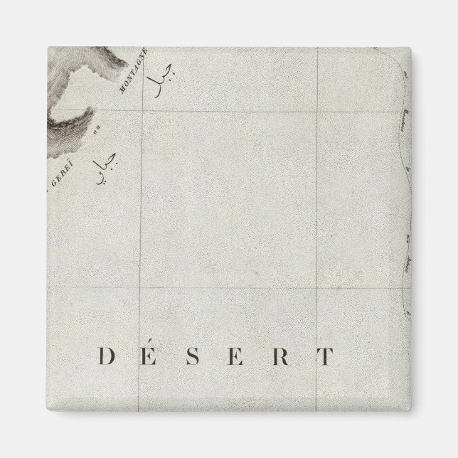 Aimant Gebel Gebei, Égypte (Devant)