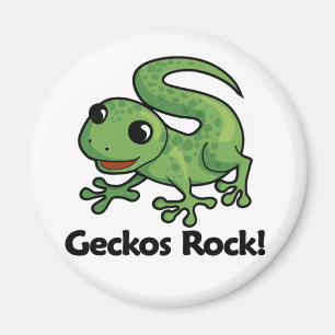Aimant Geckos Rock !