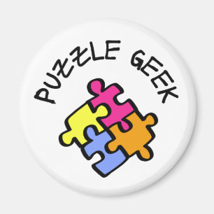 Aimant Geek de puzzle