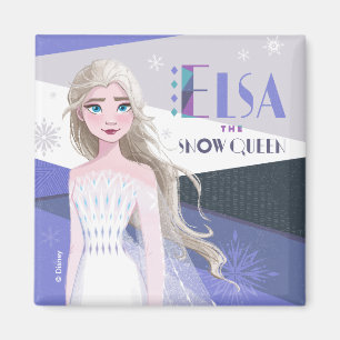 Aimant Gelé 2  Elsa la reine des neiges
