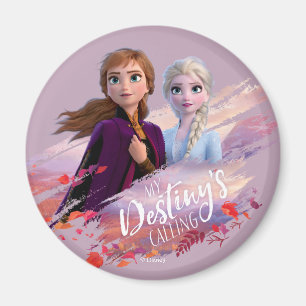 Aimant Gelée 2 : Anna et Elsa  Mon destin appelle