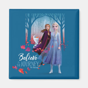 Aimant Gelée 2 : Elsa, Anna, et Olaf  Croire