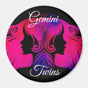 Aimant Gemini Twins Zodiac Horoscope