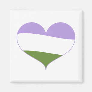 Aimant Genderqueer Pride
