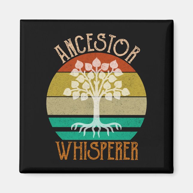 Aimant Généalogie de l'ancêtre Whisperer (Devant)