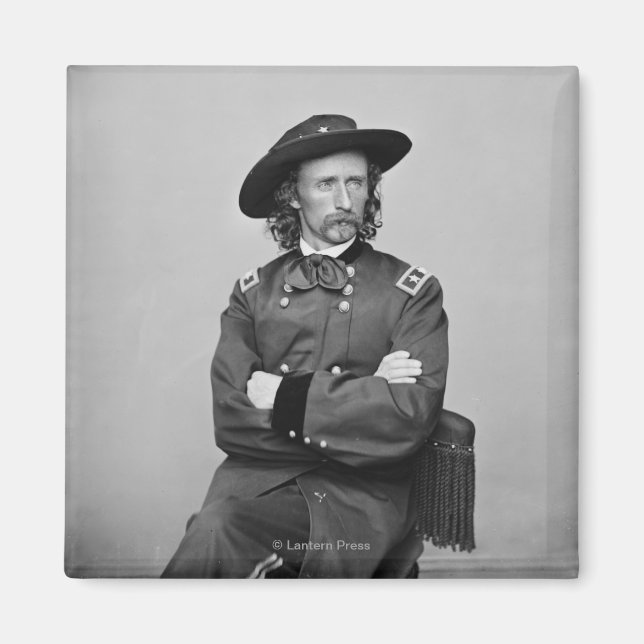 Aimant Général George Custer 1 (Devant)